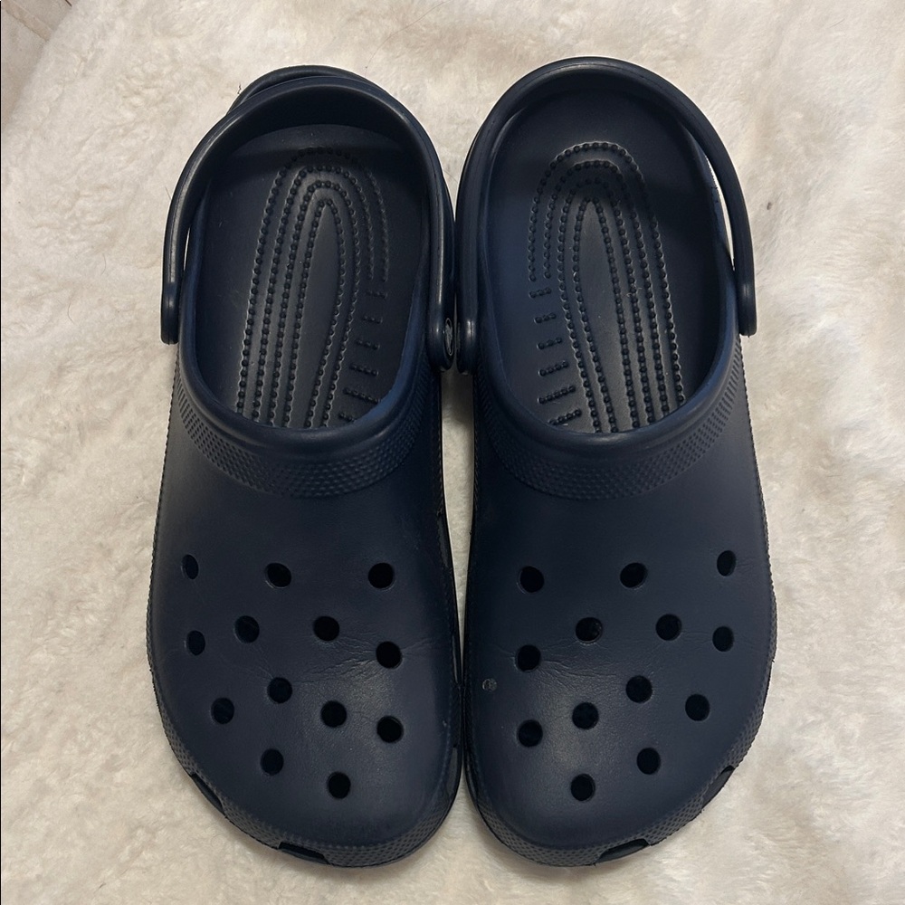 CROCS Dark Blue Slip-On Shoes